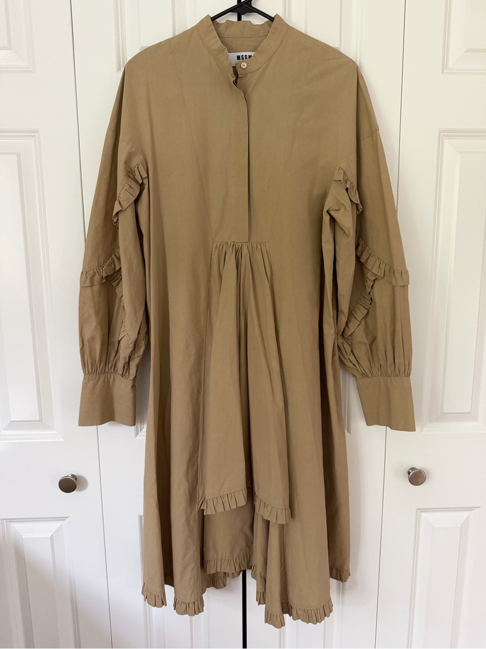 MSGM Milano Cotton Poplin Dress